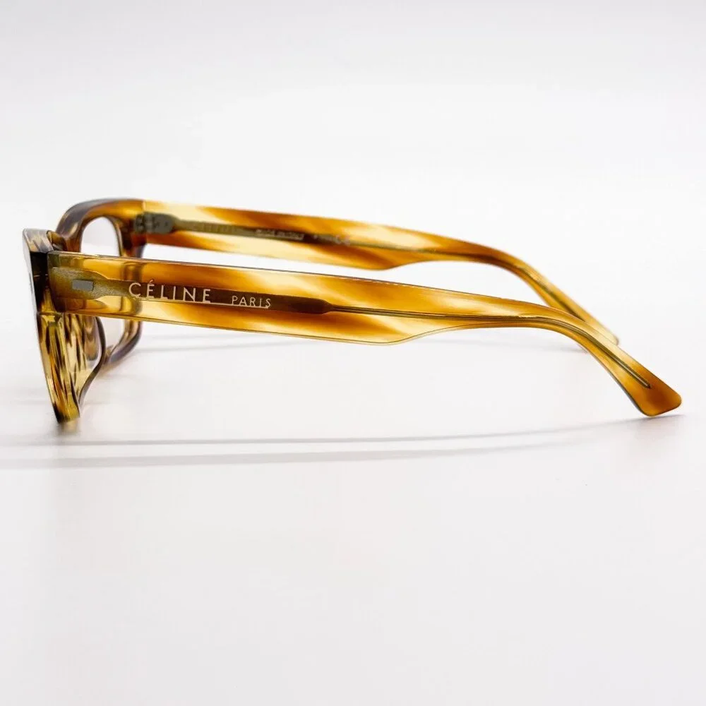 NEW CELINE EYEGLASSES CL50011F 056 HAVANA WOMEN EYEWEAR